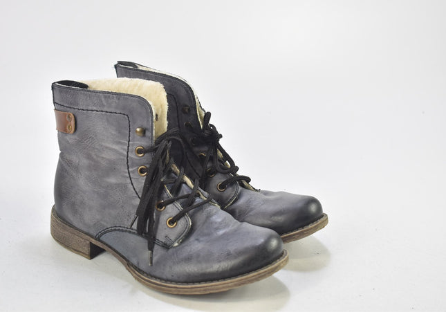 Rieker Damen Stiefelette Boots EUR 37 Nr. 24-B 747-Schuh-Gebraucht-secondhand