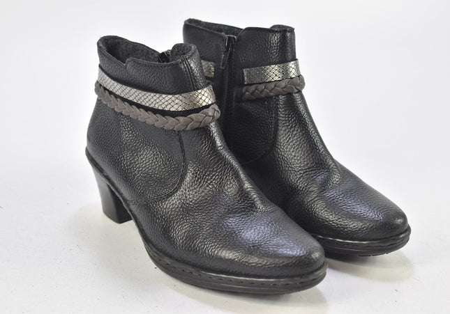 Rieker Damen Stiefelette Boots EUR 37 Nr. 24-F 3351-Schuh-Gebraucht-secondhand