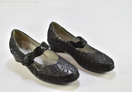 Waldläufer Damen Pumps High Heels UK 5 Nr. 25-A 718-Schuh-Gebraucht-secondhand