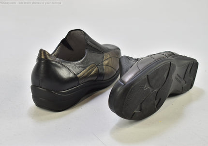 Waldläufer  Damen Halbschuhe Slipper Ballerinas  UK 7 Nr. 25-L 1647