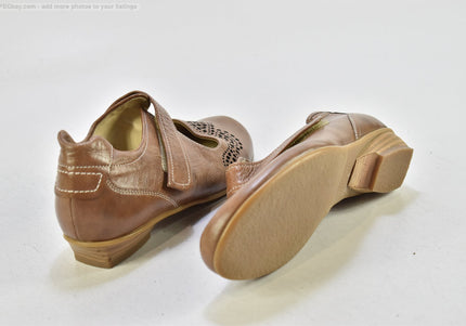 Hassia Damen Halbschuhe Slipper Ballerinas UK 4 Nr. 25-T 2169-gebrauchte Schuhe-second hand-SchuhGebraucht