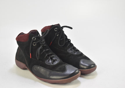 Think Damen Stiefelette Boots EUR 37 Nr. 24-B 749-Schuh-Gebraucht-secondhand