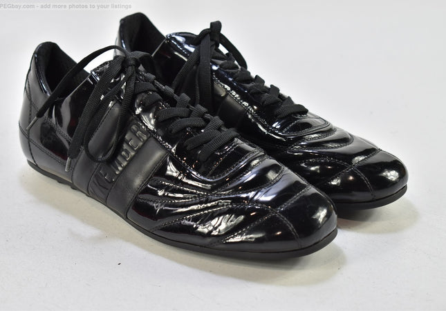 Bikkembergs Herren Halbschuhe Freizeitschuhe EUR 44 Nr. 25-T 1668-gebrauchte Schuhe-Second hand-SchuhGebraucht