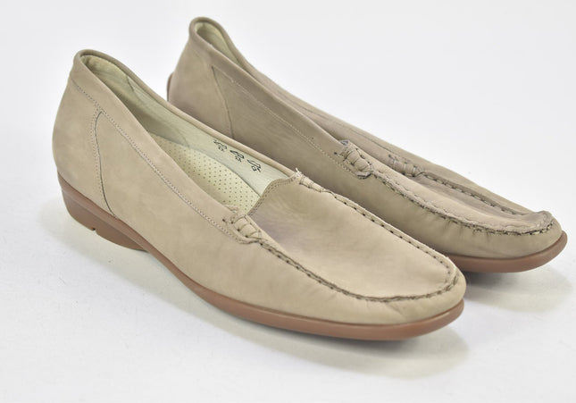 Waldläufer Herren Halbschuhe Slipper UK 9 Nr. 24-F 350-Schuh-Gebraucht-secondhand