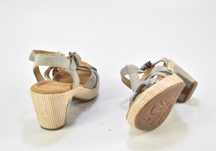 Gabor Damen Sandale Sandalette UK 2,5 Nr. 24-SD 2053-Schuh-Gebraucht-secondhand
