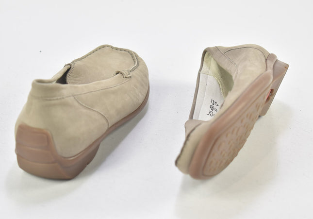 Waldläufer Herren Halbschuhe Slipper UK 9 Nr. 24-F 350-Schuh-Gebraucht-secondhand