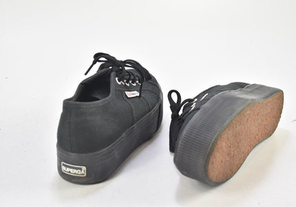 Superga Damen Halbschuhe Freizeitschuhe EUR 38 Nr. 24-M 1422-Schuh-Gebraucht-secondhand