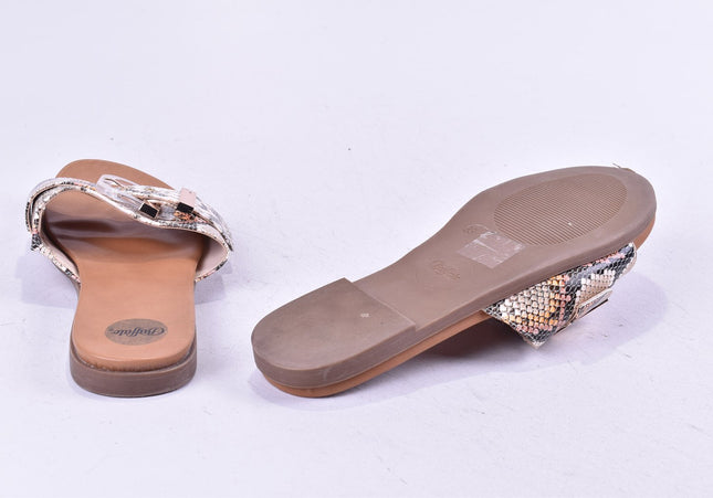 Buffalo Damen Sandale Pantolette EUR 39 Nr. 24-SD 1072-Schuh-Gebraucht-secondhand