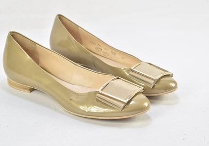 Högl  Damen Halbschuhe Slipper Ballerinas  UK 4,5 Nr. 23-N 2838