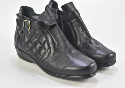 Damen Stiefelette Boots EUR 42 Nr. 24-F 3354-Schuh-Gebraucht-secondhand