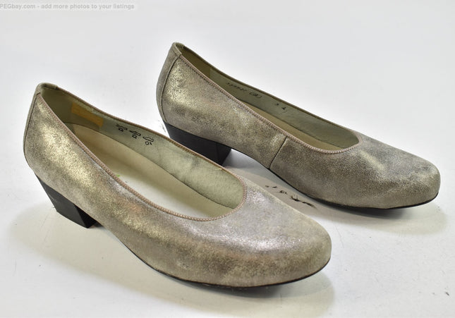 Waldläufer Damen Pumps High Heels UK 8 Nr. 25-A 221-Schuh-Gebraucht-secondhand