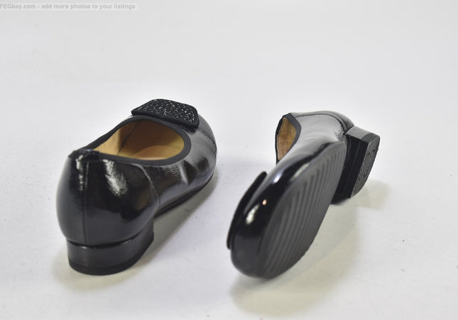 Ladysko Damen Halbschuhe Slipper Ballerinas SL 24cm Nr. 25-F 2580-Schuh-Gebraucht-secondhand