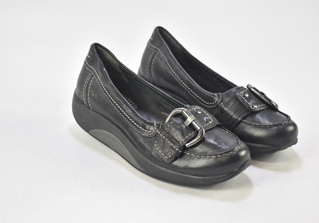 Gabor Rollingsoft Damen Halbschuhe Slipper Ballerinas UK 4 Nr. 24-U 1921-Schuh-Gebraucht-secondhand