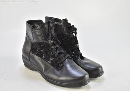 Waldläufer  Damen Stiefelette Boots  UK 7 Nr. 26-B 985