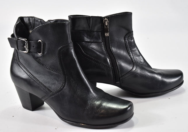 Caprice Damen Stiefelette Boots UK 4 Nr. 24-F 2040-Schuh-Gebraucht-secondhand