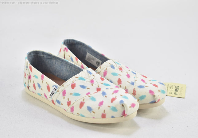 Toms Damen Halbschuhe Slipper Ballerinas EUR 36,5 Nr. 25-F 3773-Schuh-Gebraucht-secondhand