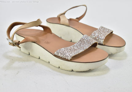 Paul Green  Damen Sandale Sandalette  UK 7,5 Nr. 26-S 4454
