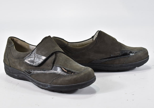 Waldläufer Damen Halbschuhe Slipper Ballerinas UK 5,5 Nr. 24-M 2472-Schuh-Gebraucht-secondhand