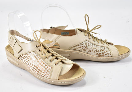Julia S. Damen Sandale Sandalette EUR 37 Nr. 24-SD 2655-Schuh-Gebraucht-secondhand