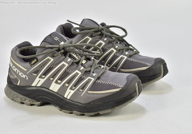 Salomon GTX Damen Wanderschuhe Trekking EUR 39 1/3 Nr. 25-V 181-SchuhGebraucht