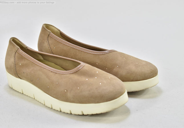 Vitaform Damen Halbschuhe Slipper Ballerinas EUR 38 Nr. 25-T 1184-gebrauchte Schuhe-Second hand-SchuhGebraucht