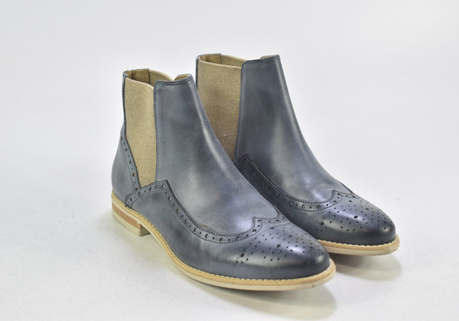 Franzini Damen Stiefelette Boots EUR 37 Nr. 24-B 3581-Schuh-Gebraucht-secondhand