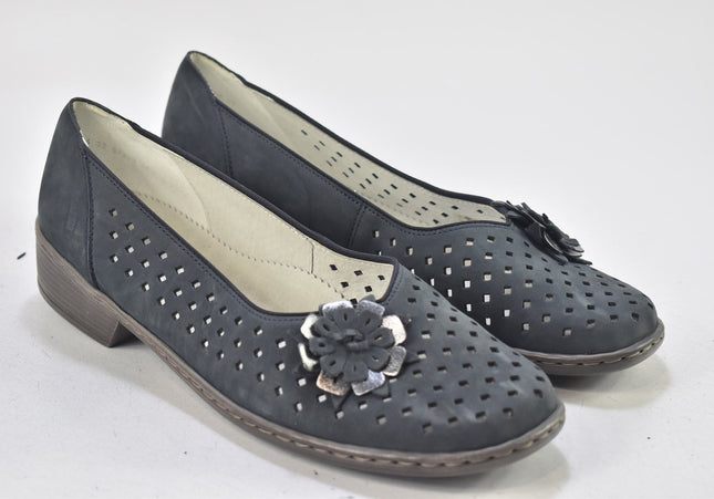 Jenny Damen Halbschuhe Slipper Ballerinas UK 8,5 Nr. 24-U 2674-Schuh-Gebraucht-secondhand