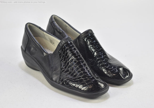 Hickersberger Damen Halbschuhe Slipper Ballerinas UK 7 Nr. 25-J 1879-Schuh-Gebraucht-secondhand