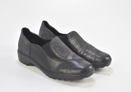 Rieker Damen Halbschuhe Slipper Ballerinas EUR 37 Nr. 24-J 4080-Schuh-Gebraucht-secondhand