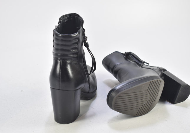 Ecco Damen Stiefelette Boots EUR 37 Nr. 24-B 4201-Schuh-Gebraucht-secondhand