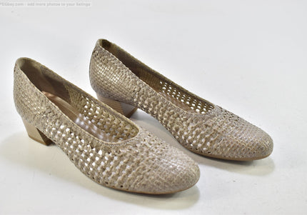 Ara Damen Pumps High Heels UK 6,5 Nr. 25-A 223-Schuh-Gebraucht-secondhand