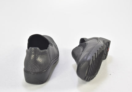 Rieker Damen Halbschuhe Slipper Ballerinas EUR 37 Nr. 24-J 4080-Schuh-Gebraucht-secondhand