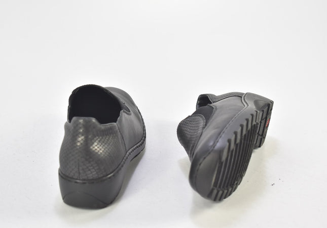 Rieker Damen Halbschuhe Slipper Ballerinas EUR 37 Nr. 24-J 4080-Schuh-Gebraucht-secondhand