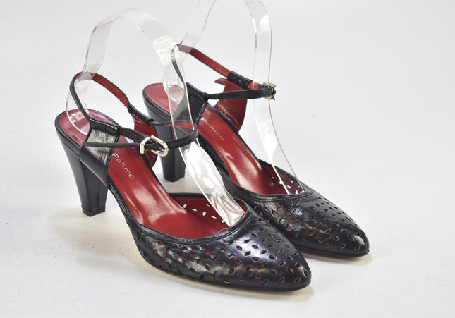 Enrico Peluso Damen Sandale Sandalette EUR 38 Nr. 25-S 322-Schuh-Gebraucht-secondhand