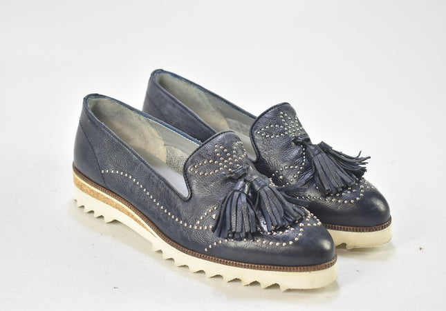 Maripe Damen Halbschuhe Slipper Ballerinas EUR 37 Nr. 24-U 1535-Schuh-Gebraucht-secondhand
