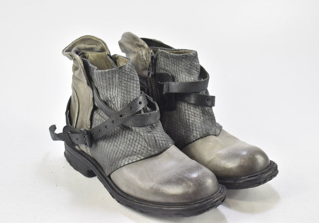 Airstep Damen Stiefelette Boots EUR 37 Nr. 24-Y 1077-Schuh-Gebraucht-secondhand