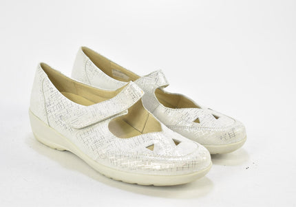 Goldkrone  Damen Halbschuhe Slipper Ballerinas  UK 4,5 Nr. 24-J 4083