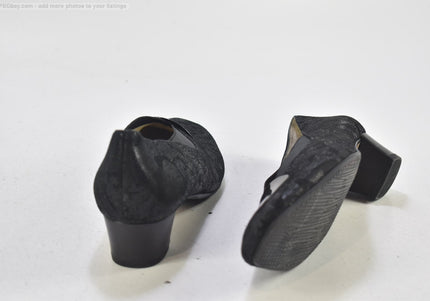 Hassia Verona Damen Pumps High Heels UK 5 Nr. 25-M 374-Schuh-Gebraucht-secondhand