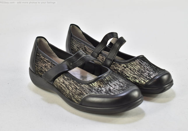 Stuppy Damen Halbschuhe Slipper Ballerinas UK 5,5 Nr. 25-T 2176-gebrauchte Schuhe-second hand-SchuhGebraucht