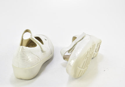 Goldkrone Damen Halbschuhe Slipper Ballerinas UK 4,5 Nr. 24-J 4083-Schuh-Gebraucht-secondhand