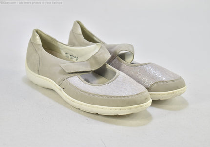 Waldläufer  Damen Halbschuhe Slipper Ballerinas  UK 7,5 Nr. 25-X 1979