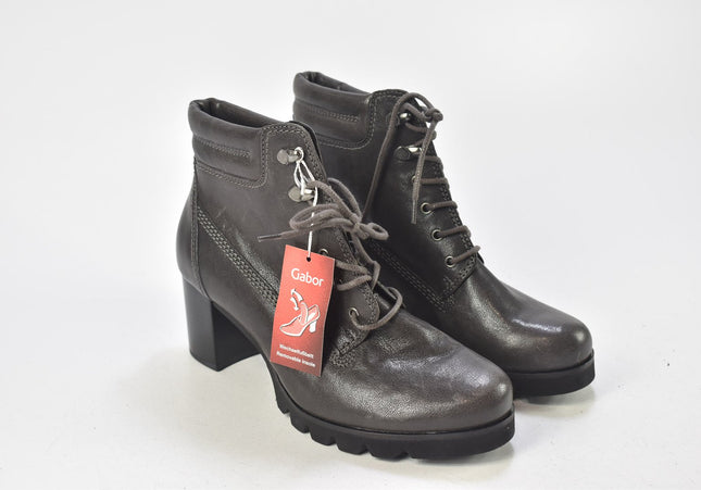 Gabor Damen Stiefelette Boots UK 4 Nr. 24-P 1079-Schuh-Gebraucht-secondhand