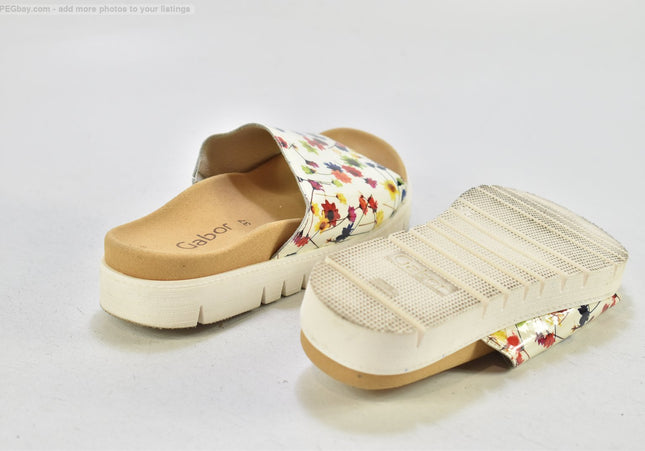 Gabor  Damen Sandale Pantolette  EUR 37 Nr. 4-R1716