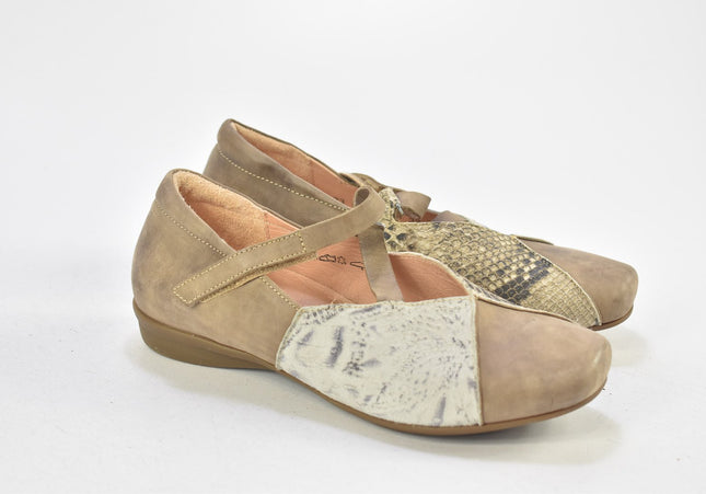 Think Damen Halbschuhe Slipper Ballerinas EUR 37 Nr. 24-J 4084-Schuh-Gebraucht-secondhand