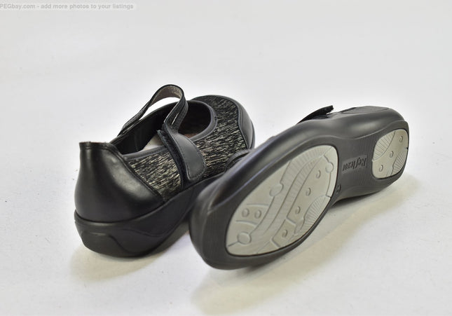 Stuppy Damen Halbschuhe Slipper Ballerinas UK 5,5 Nr. 25-T 2176-gebrauchte Schuhe-second hand-SchuhGebraucht