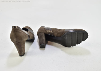 P. Damen Pumps High Heels EUR 34 Nr. 25-A 725-Schuh-Gebraucht-secondhand