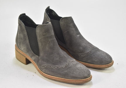Paul Green Damen Stiefelette Boots UK 4 Nr. 24-B 1629-Schuh-Gebraucht-secondhand
