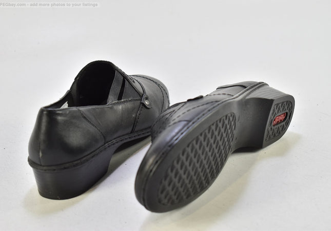 Rieker Damen Halbschuhe Slipper Ballerinas EUR 41 Nr. 25-T 2177-gebrauchte Schuhe-second hand-SchuhGebraucht