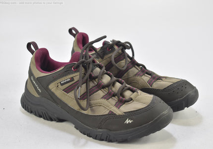 Quechua Damen Wanderschuhe Trekking EUR 38 Nr. 25-J 2612-Schuh-Gebraucht-secondhand