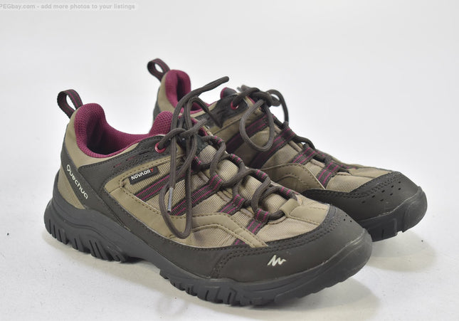 Quechua Damen Wanderschuhe Trekking EUR 38 Nr. 25-J 2612-Schuh-Gebraucht-secondhand